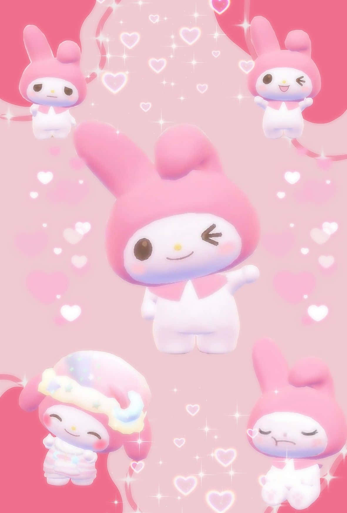 Enjoy The Cute And Cheeky Demeanor Of My Melody