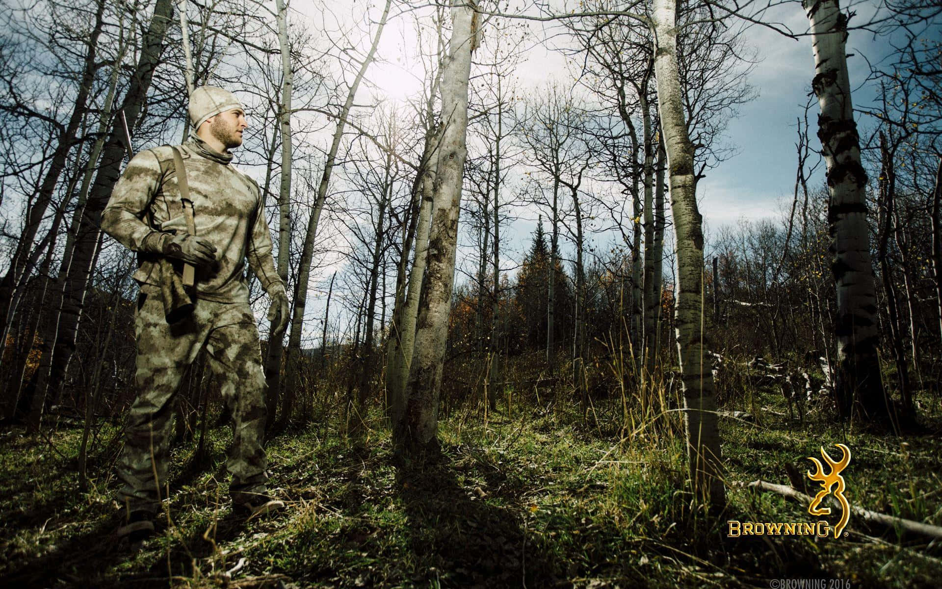 Enjoy The Darker Elements Of Nature With A Browning Desktop Background Background