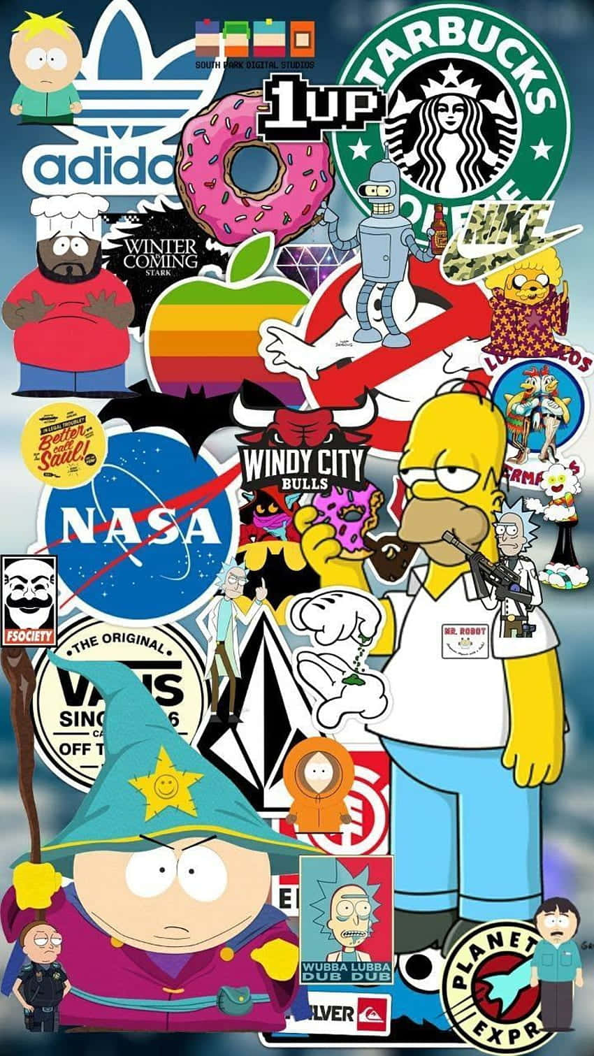 Enjoy The Dope Simpsons Background