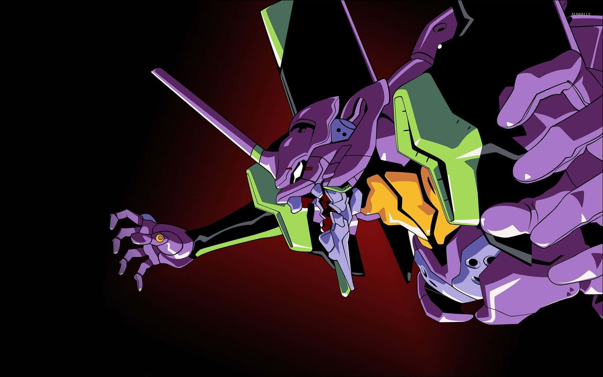 Enjoy The Exciting Story Of The Brilliant Eva Series In The Evangelion Manga Background