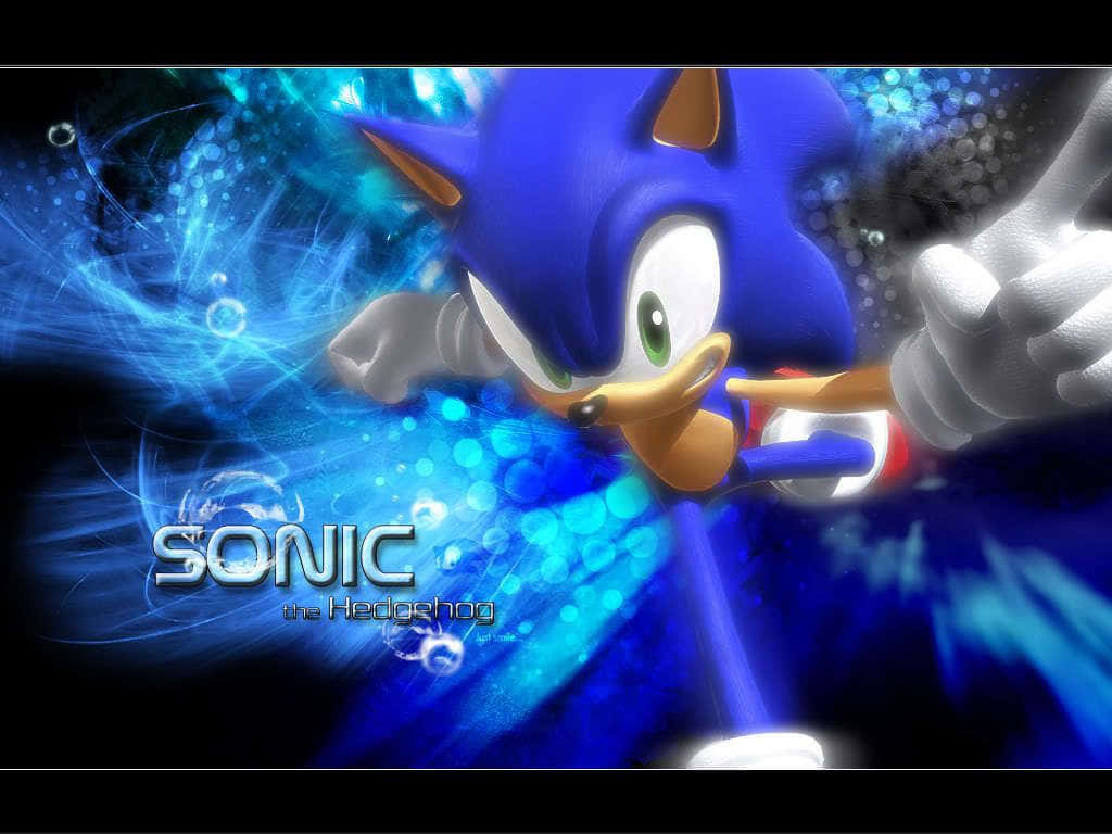 Enjoy The Fast Fun Of Super Sonic Background