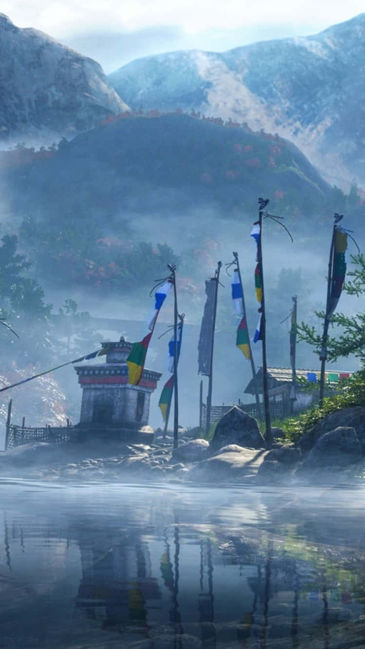 Enjoy The Fast-paced Adventuring In Far Cry 4 Through Your Phone! Background