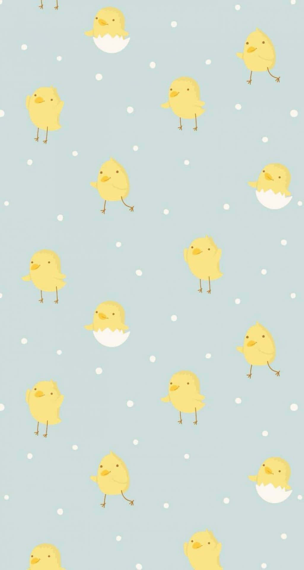 Enjoy The Festivities Of Easter With A Cute New Iphone! Background
