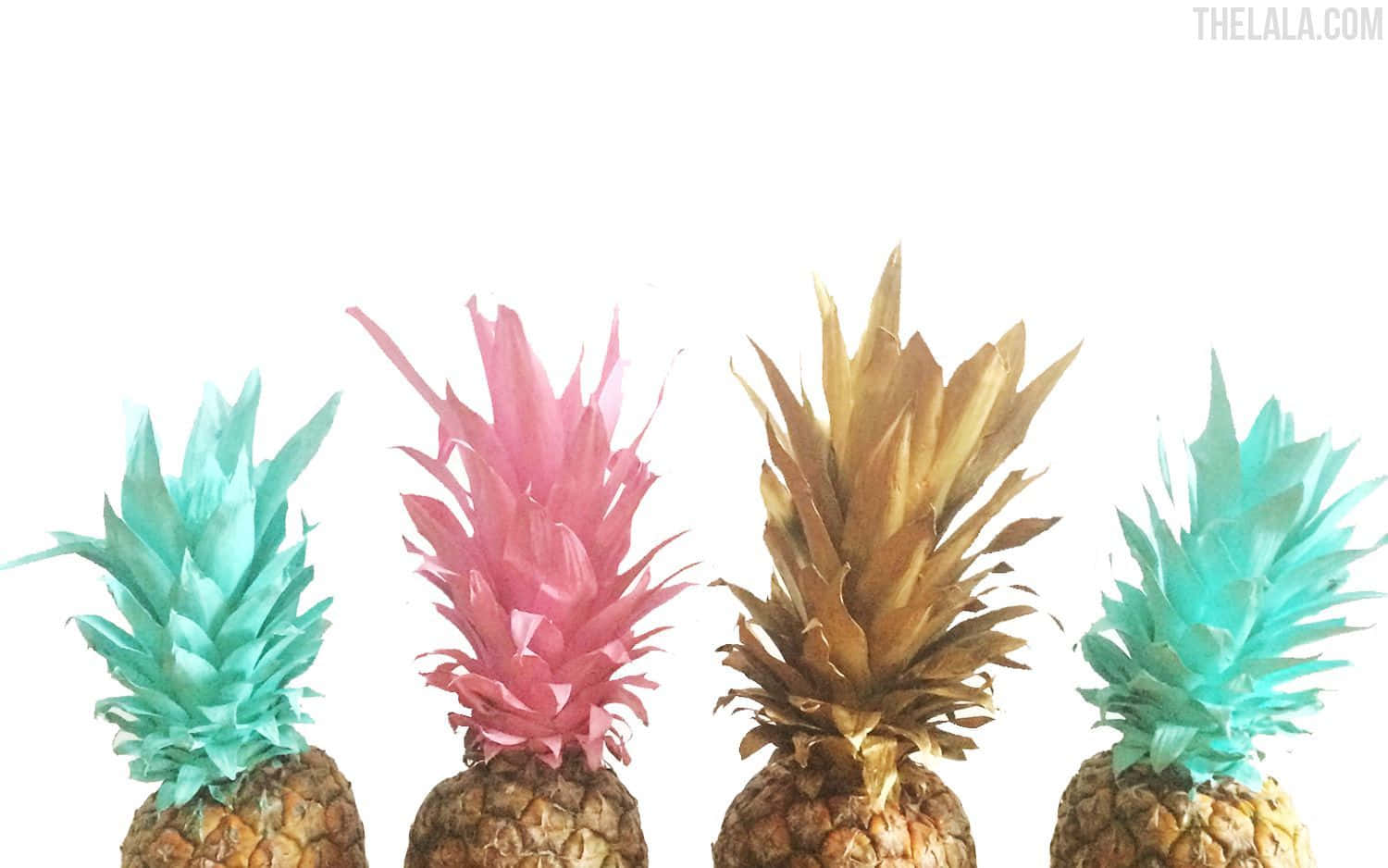 Enjoy The Flavour Of Pineapple Anywhere Anytime! Background