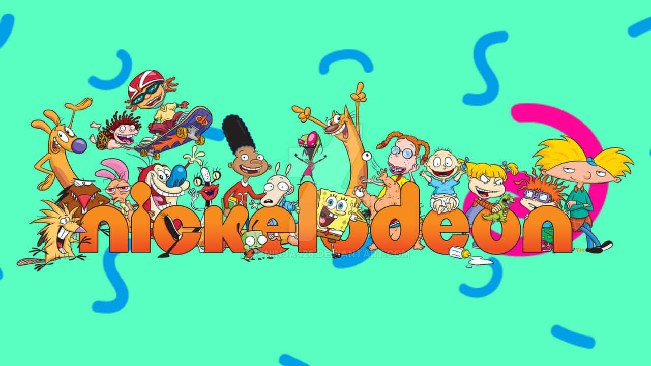 Enjoy The Fun And Laughter With Nickelodeon Background