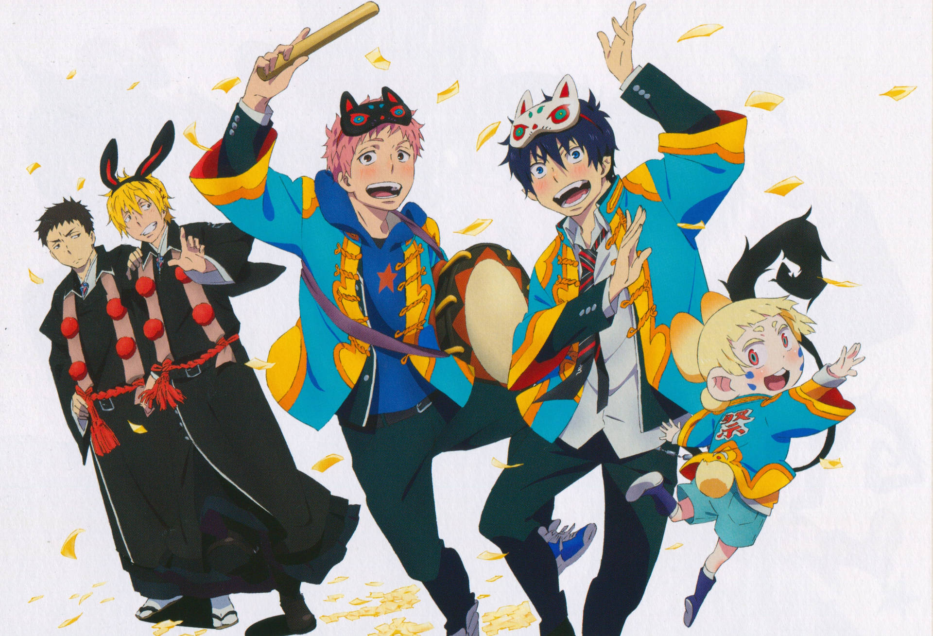 Enjoy The Fun Festival With Blue Exorcist