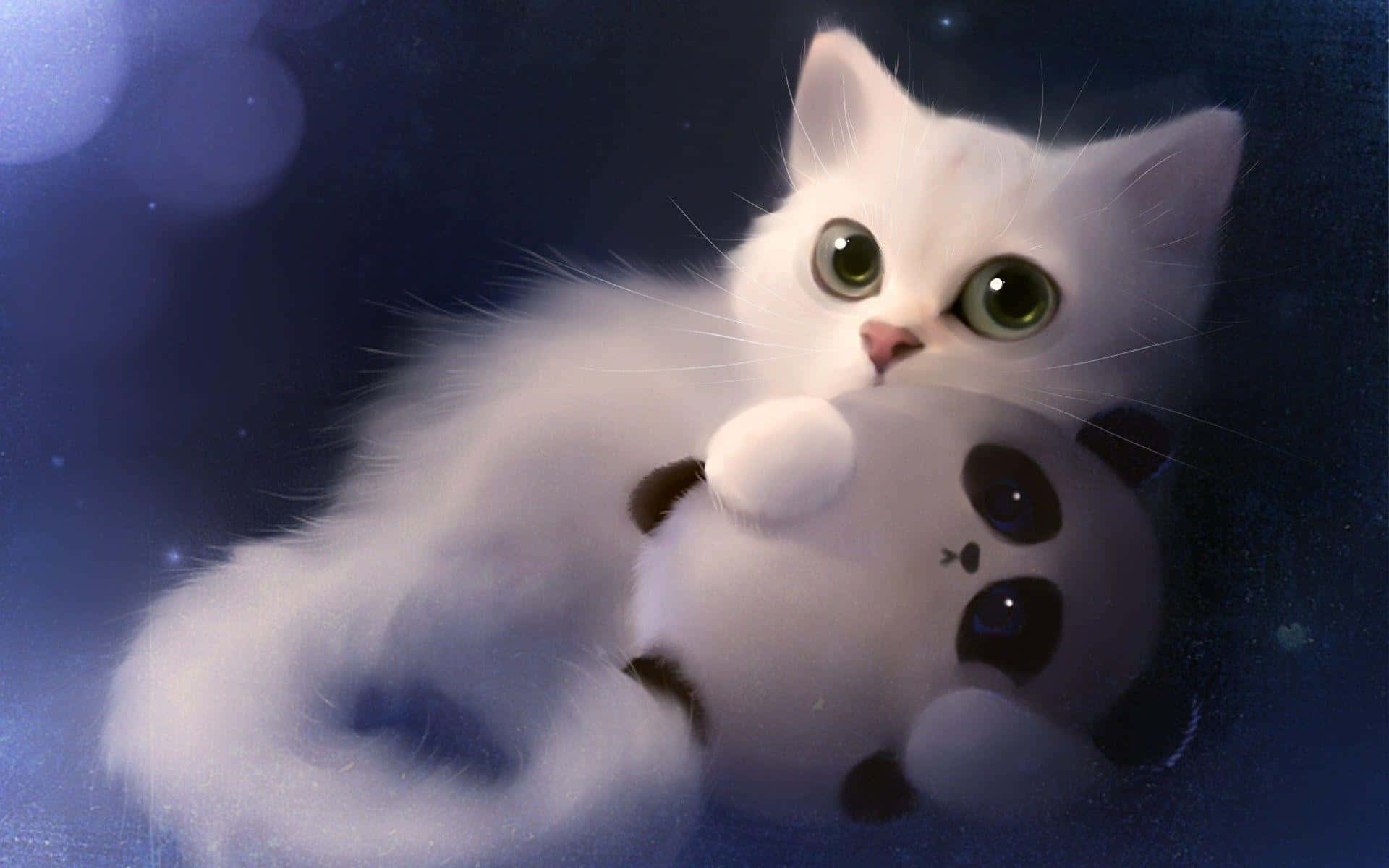 Enjoy The Fun Of Animal Anime Background