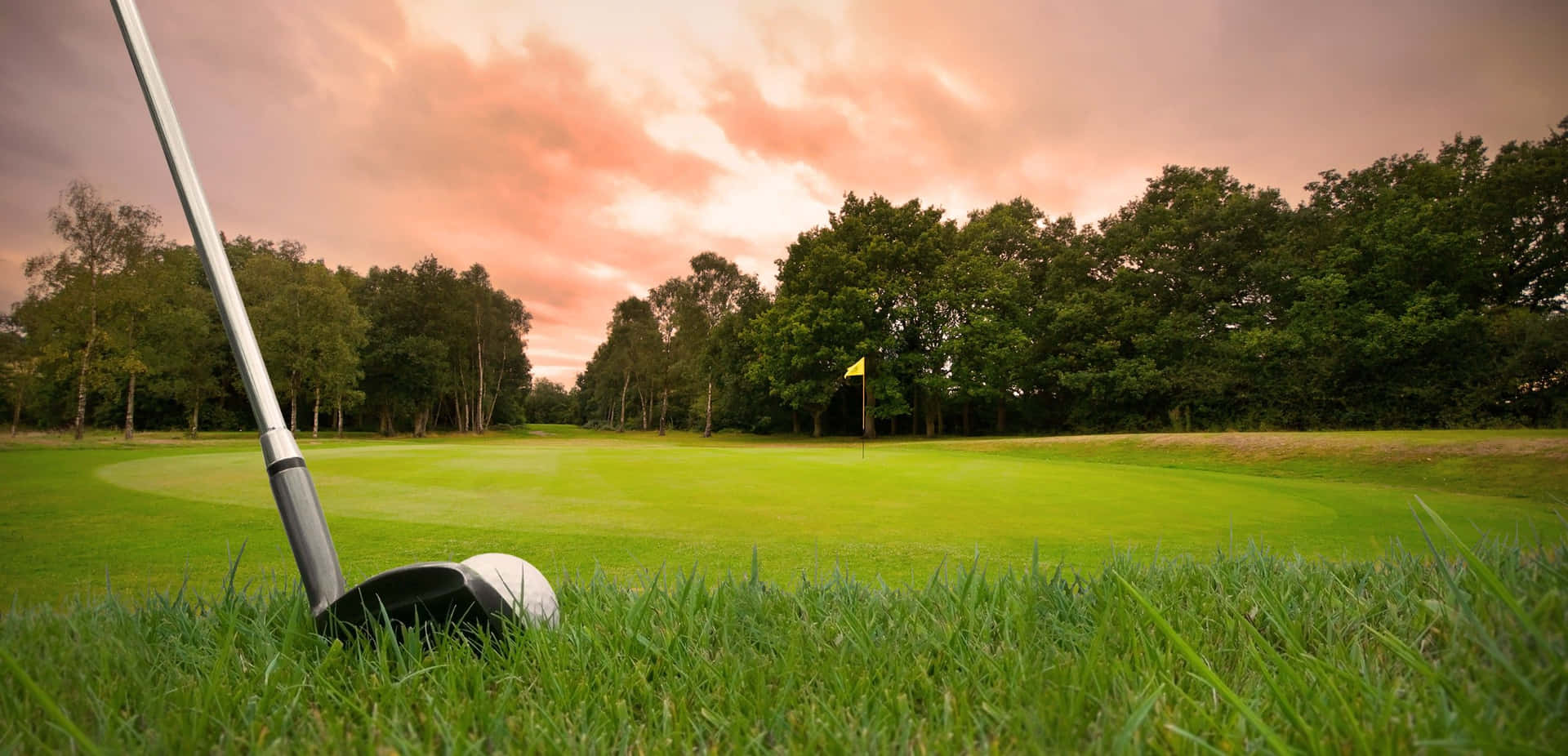 Enjoy The Game Of Golf With Awesome Golf Background