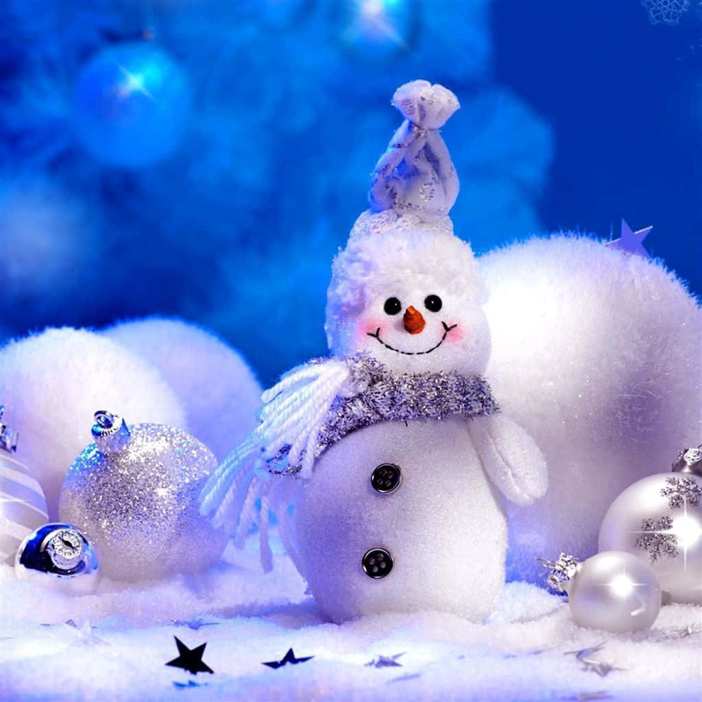 Enjoy The Holidays With A Simple Christmas Ipad Background