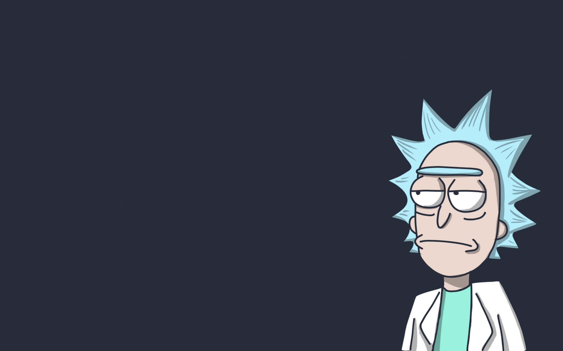 Enjoy The Interdimensional Adventures Of Rick And Morty With Your Macbook Background