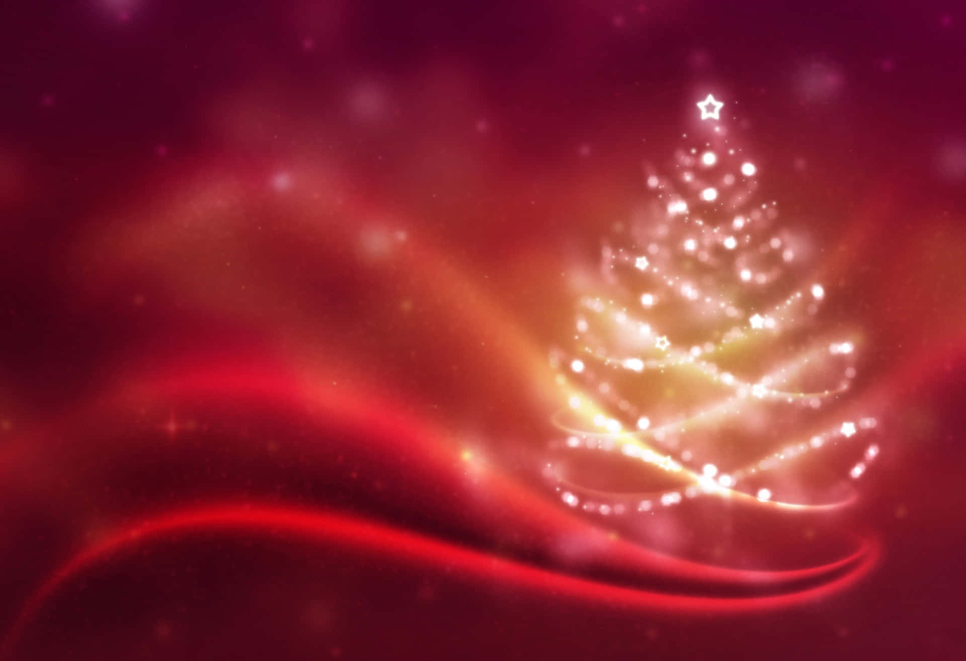 Enjoy The Joy Of Christmas Through The Red Aesthetic Of The Season Background