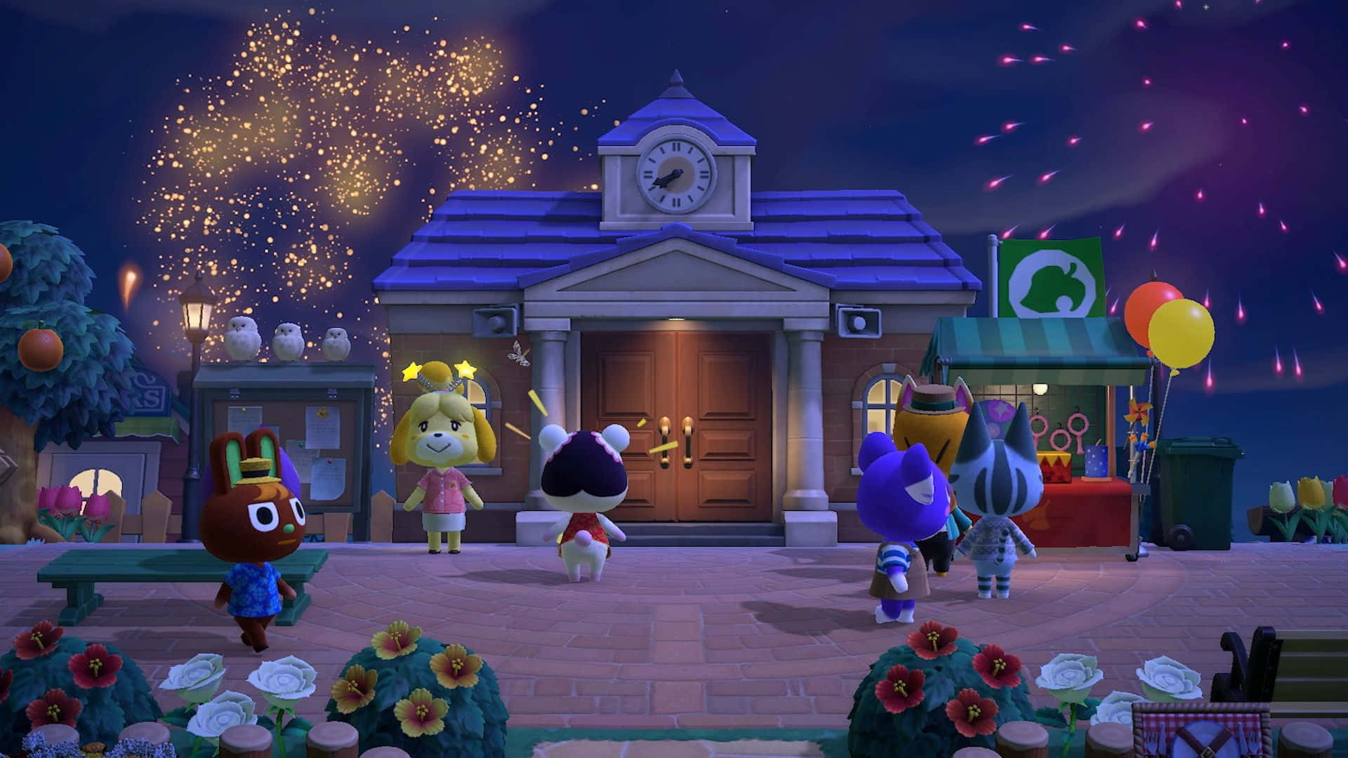 Enjoy The Joys Of Winter In Animal Crossing Background
