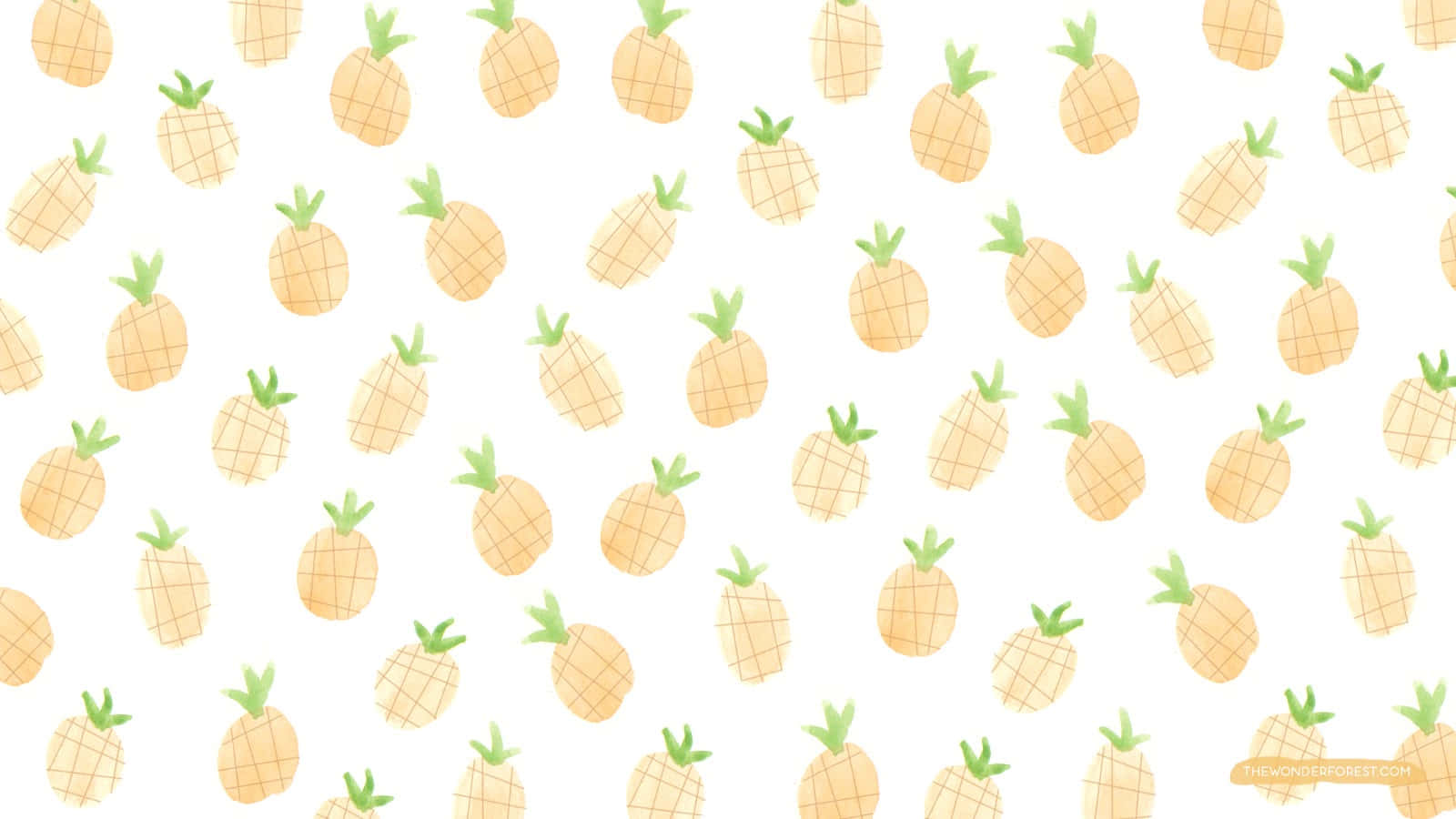 Enjoy The Juicy Sweetness Of Pineapple Desktop Background