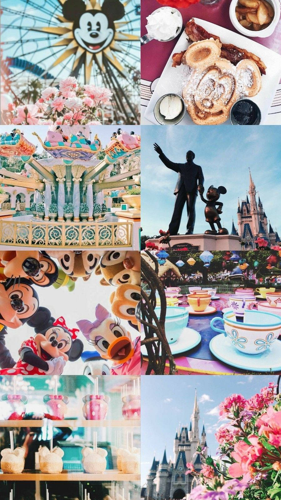 Enjoy The Magic Of Disney With This Cute Aesthetic! Background