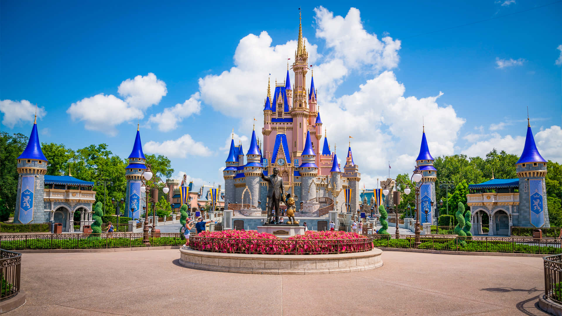 Enjoy The Magic Of Disney With This Stunning 1920x1080 Wallpaper Background