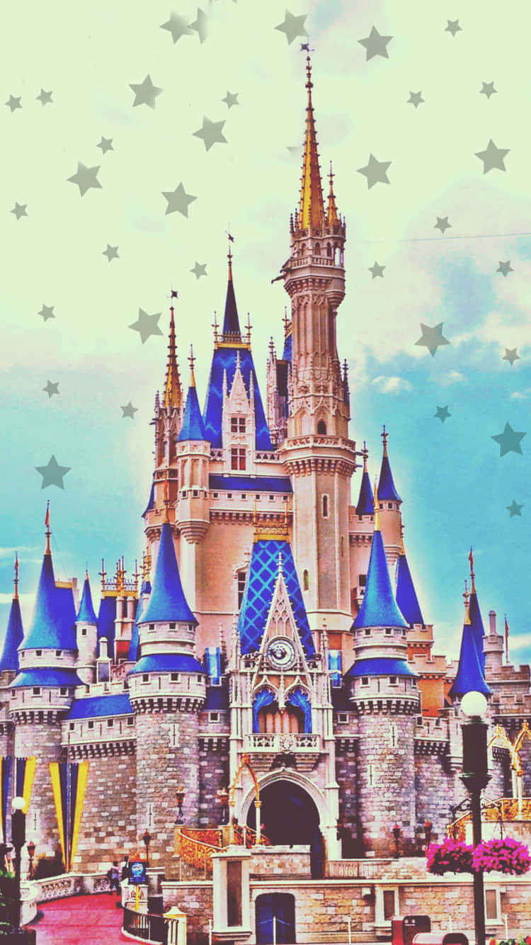 Enjoy The Magical Wonders Of Disney World Anywhere With An Iphone Background