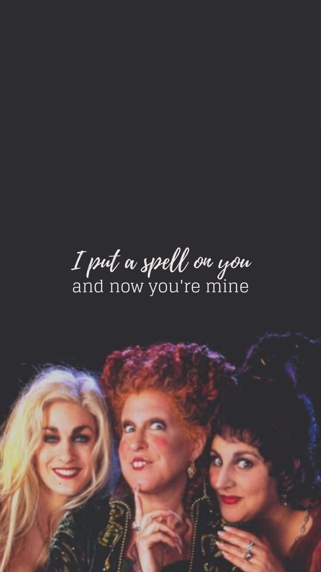 Enjoy The Magical World Of Hocus Pocus With This Gorgeous Iphone Background