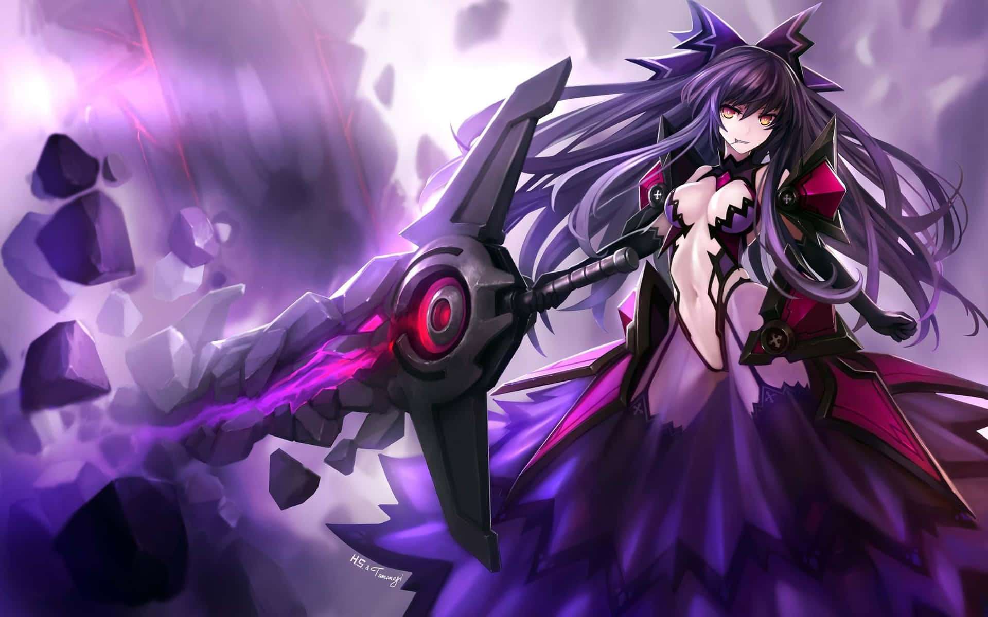 Enjoy The Mysterious World With Date A Live Background