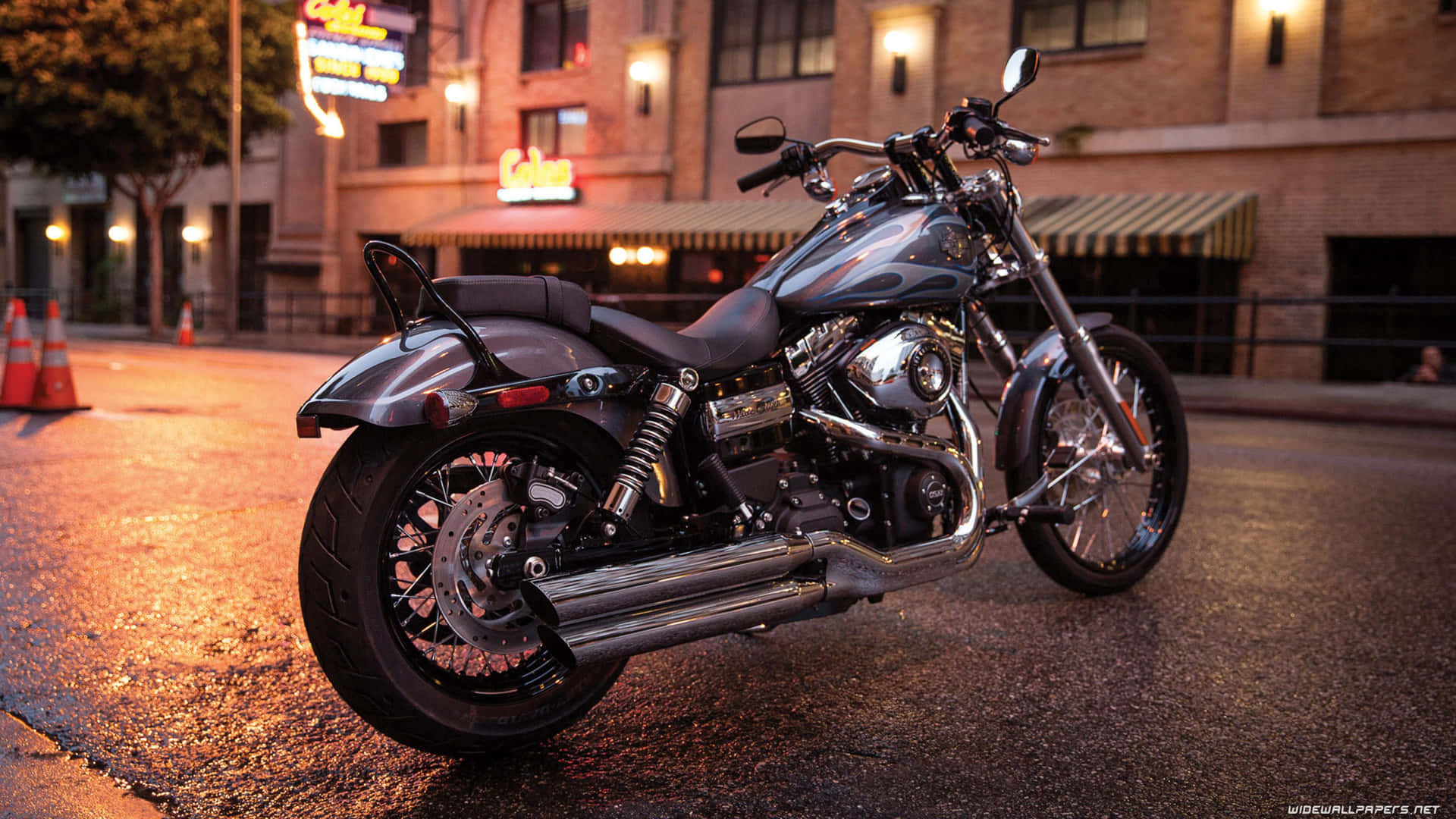 Enjoy The Open Road With A Harley Davidson Hd Background