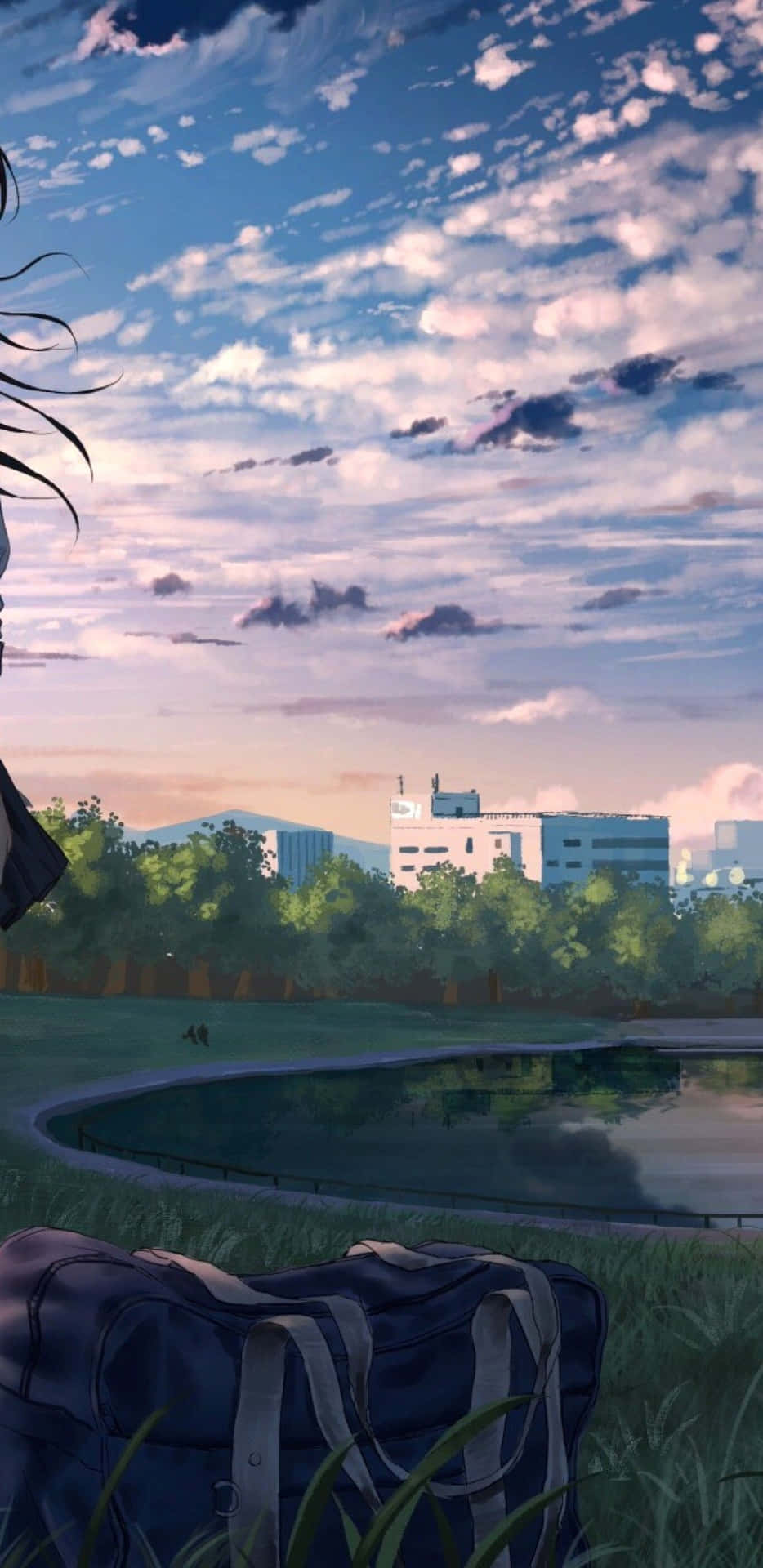 Enjoy The Peaceful Beauty Of A Warm Summer Day Background