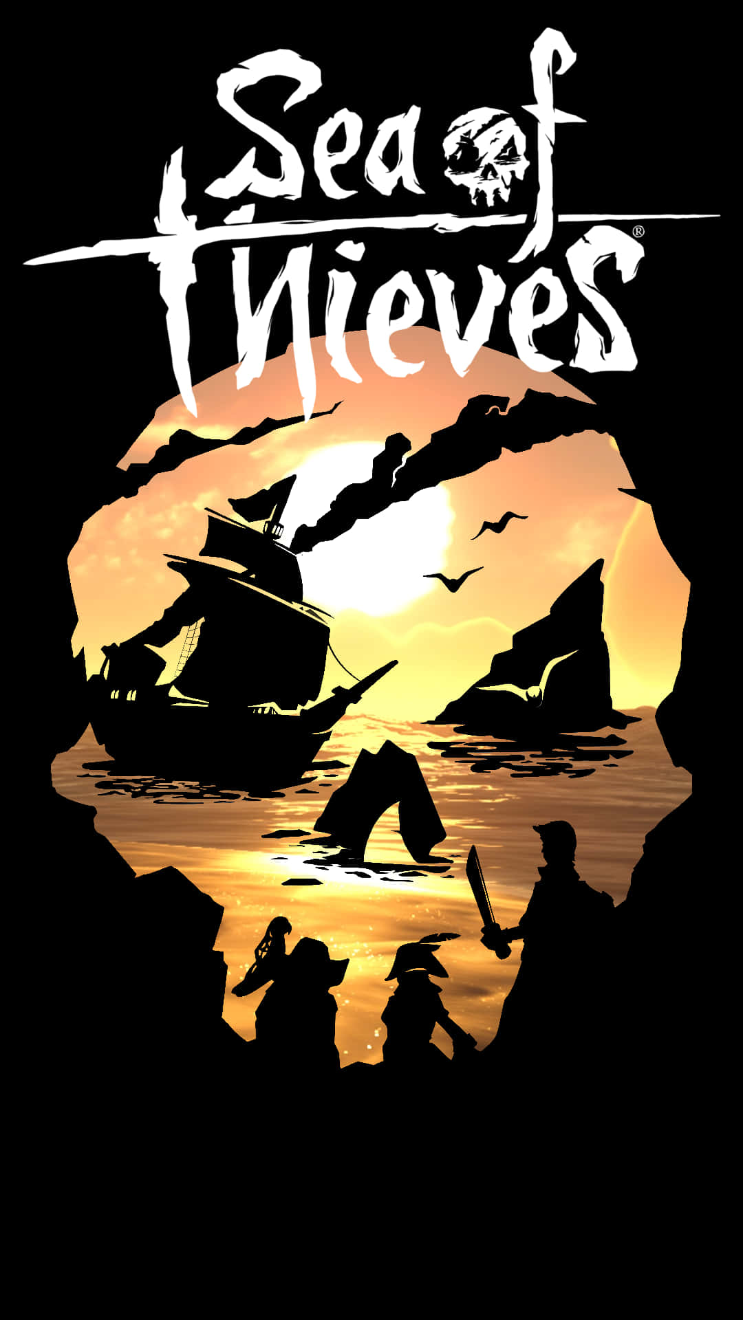 Enjoy The Pirate Life With Sea Of Thieves Phone Background