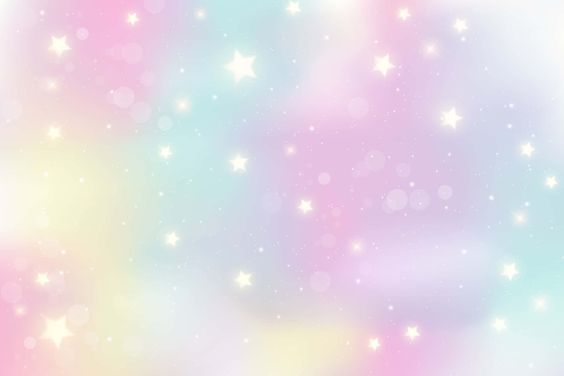 Enjoy The Playful Colors Of This Kawaii-style Pastel Laptop! Background