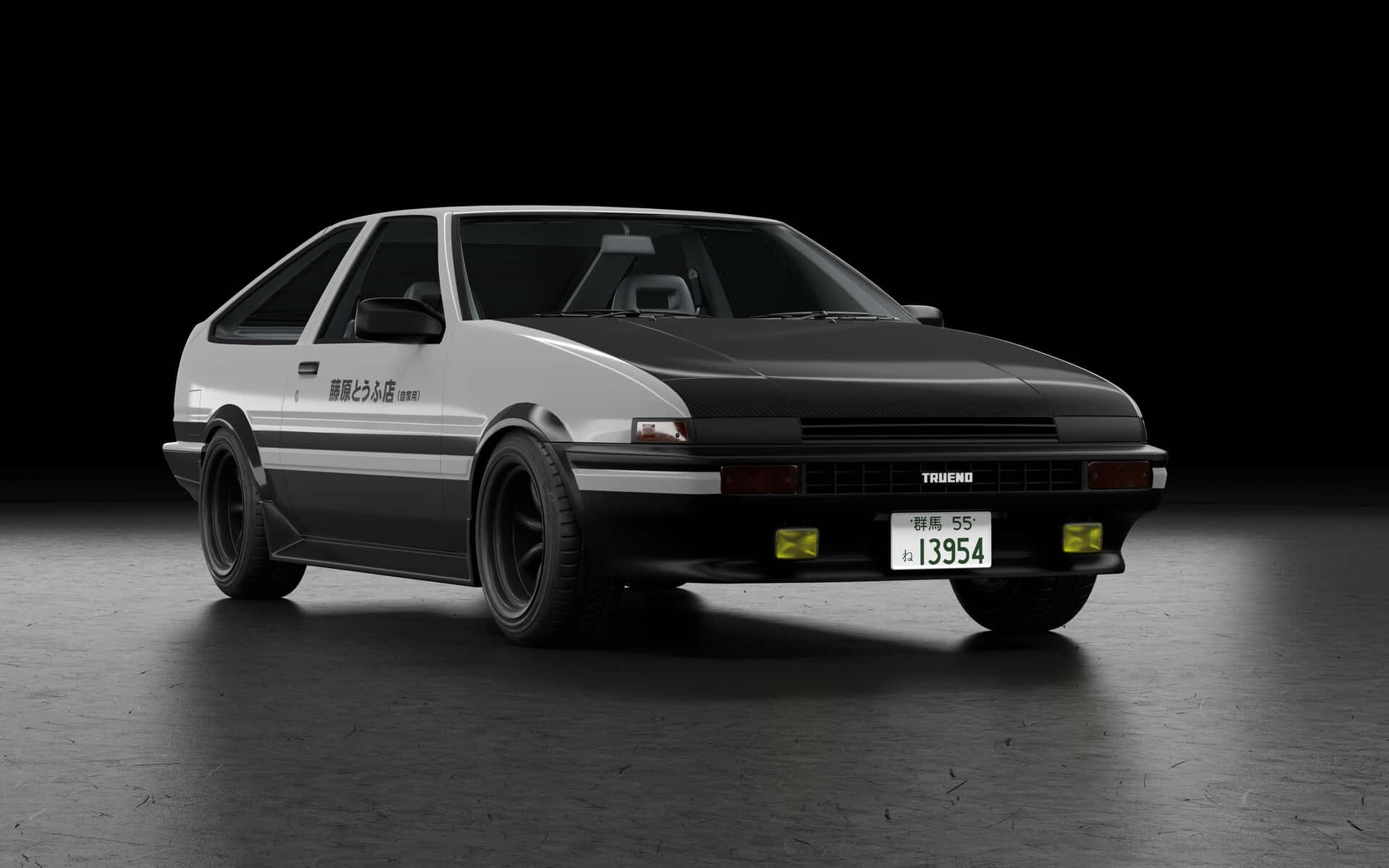 Enjoy The Ride In The Ae86 Background