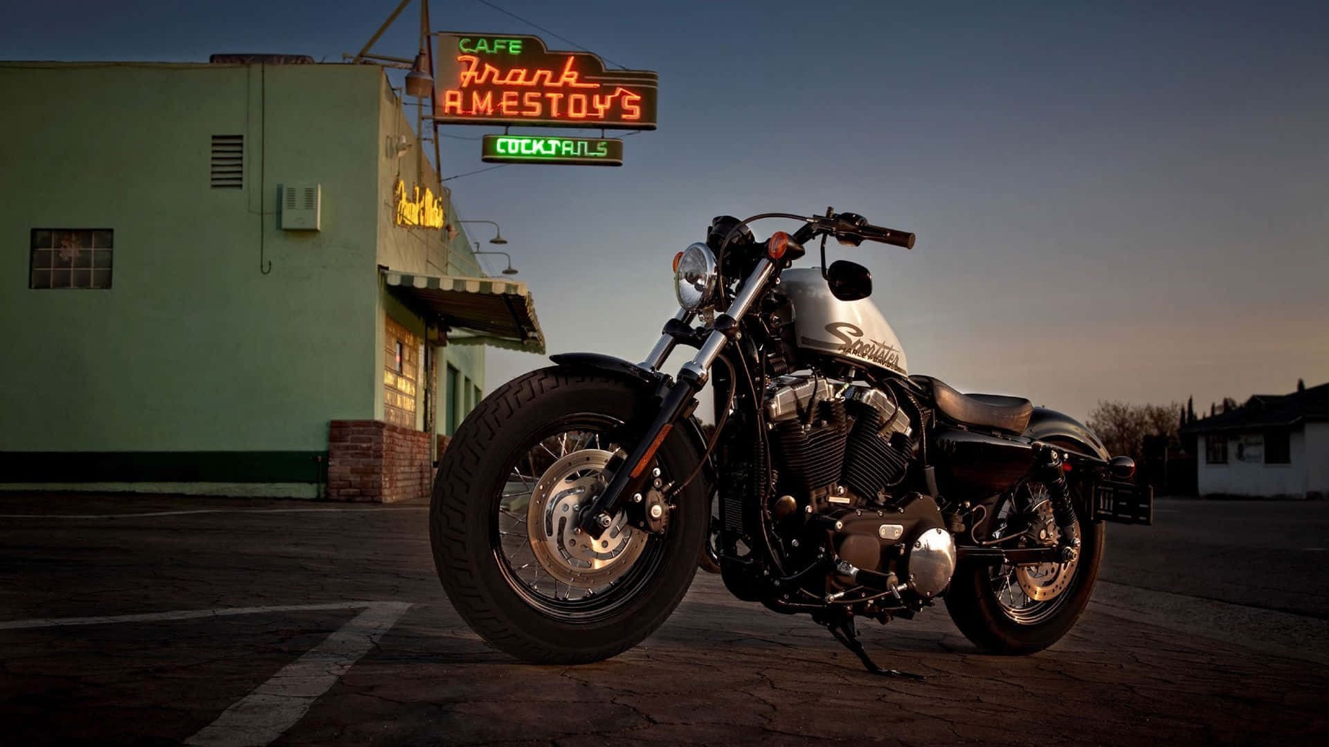 Enjoy The Ride Of Harley-davidson Hd Background