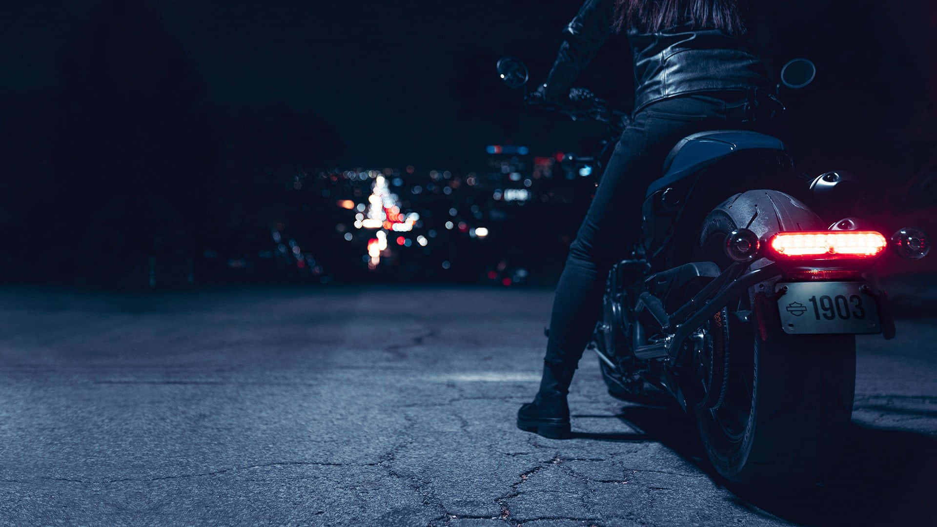 Enjoy The Ride On A Harley Davidson Hd Background