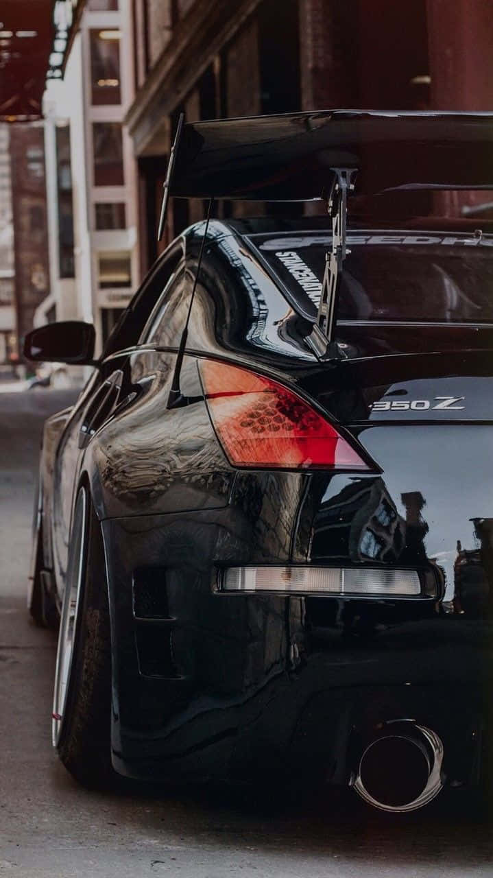 Enjoy The Ride With Nissan 350z Background