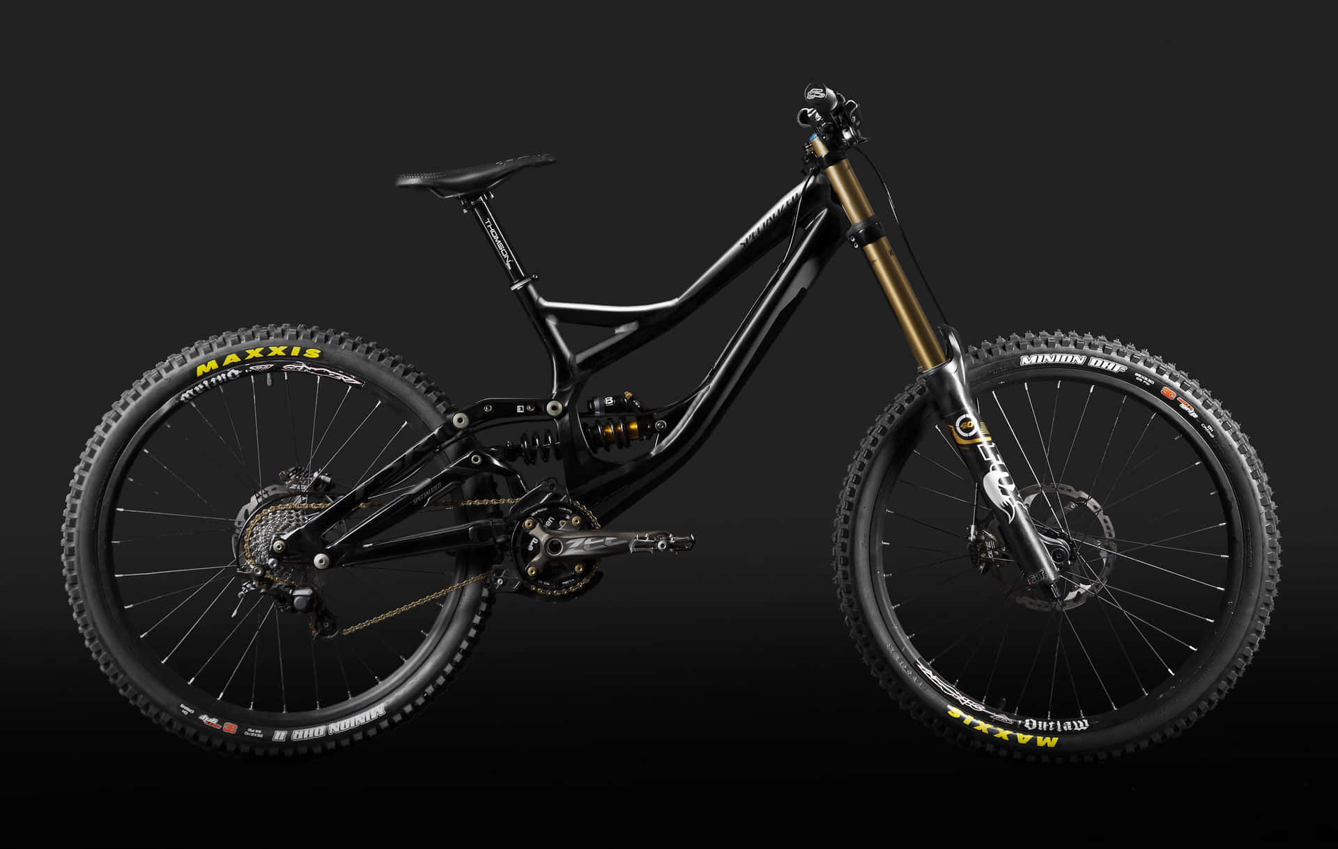 Enjoy The Ride With The Specialized Mountain Bike Background