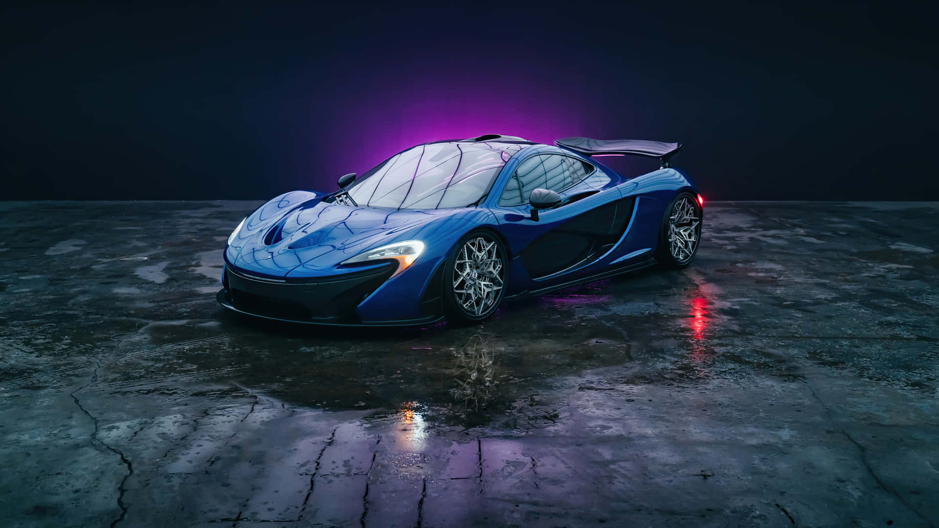 Enjoy The Rush Of Driving A Cool Mclaren Background