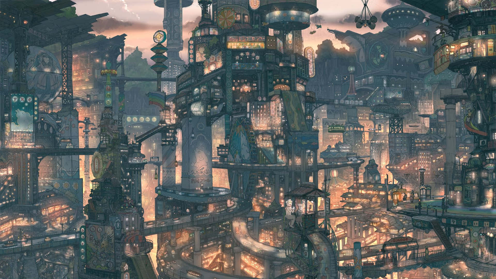 Enjoy The Serene Scenery Of Hidden Leaf Village Background