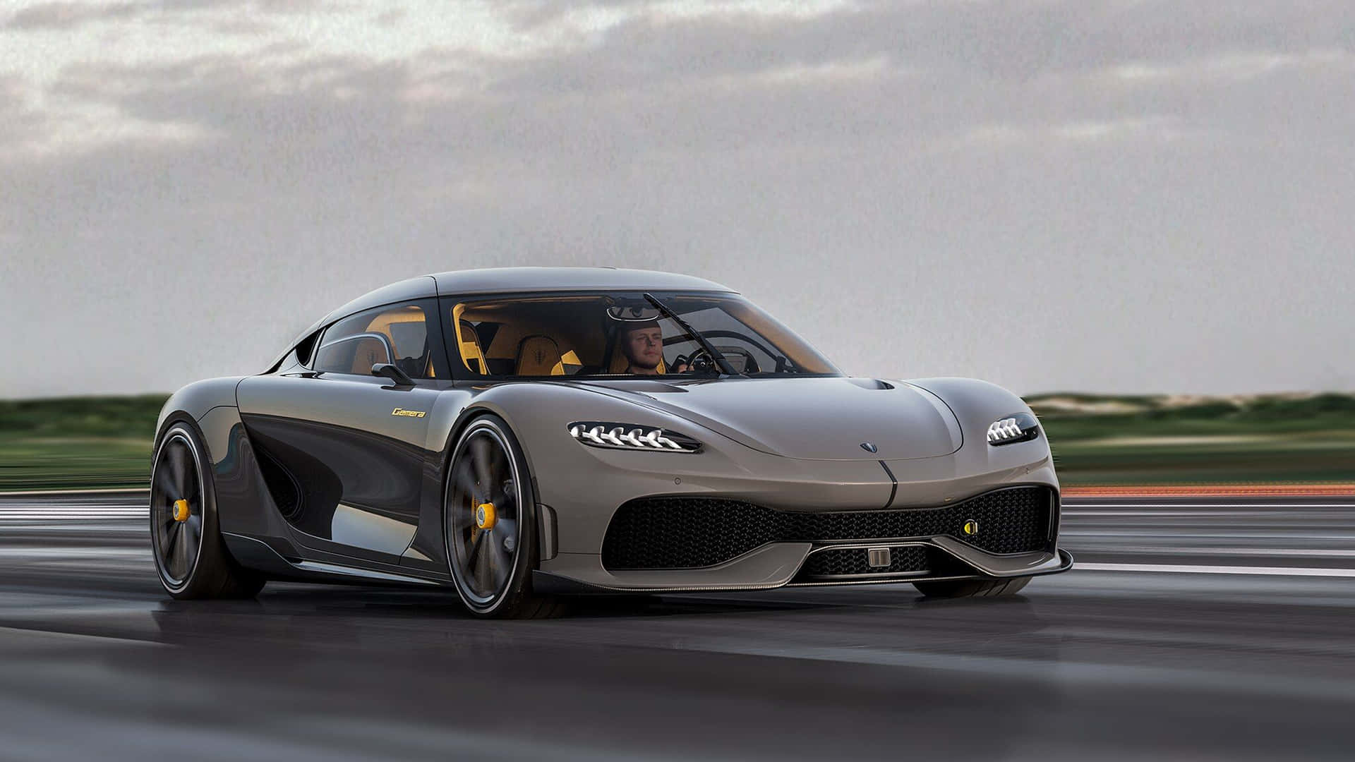Enjoy The Sleek Power Of This Koenigsegg R Sports Car Background