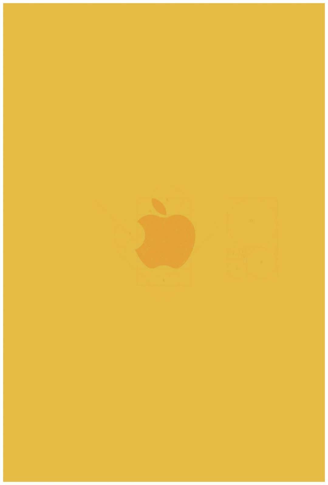 Enjoy The Sun-filled Vibes Of Yellow Aesthetic With The Iphone.