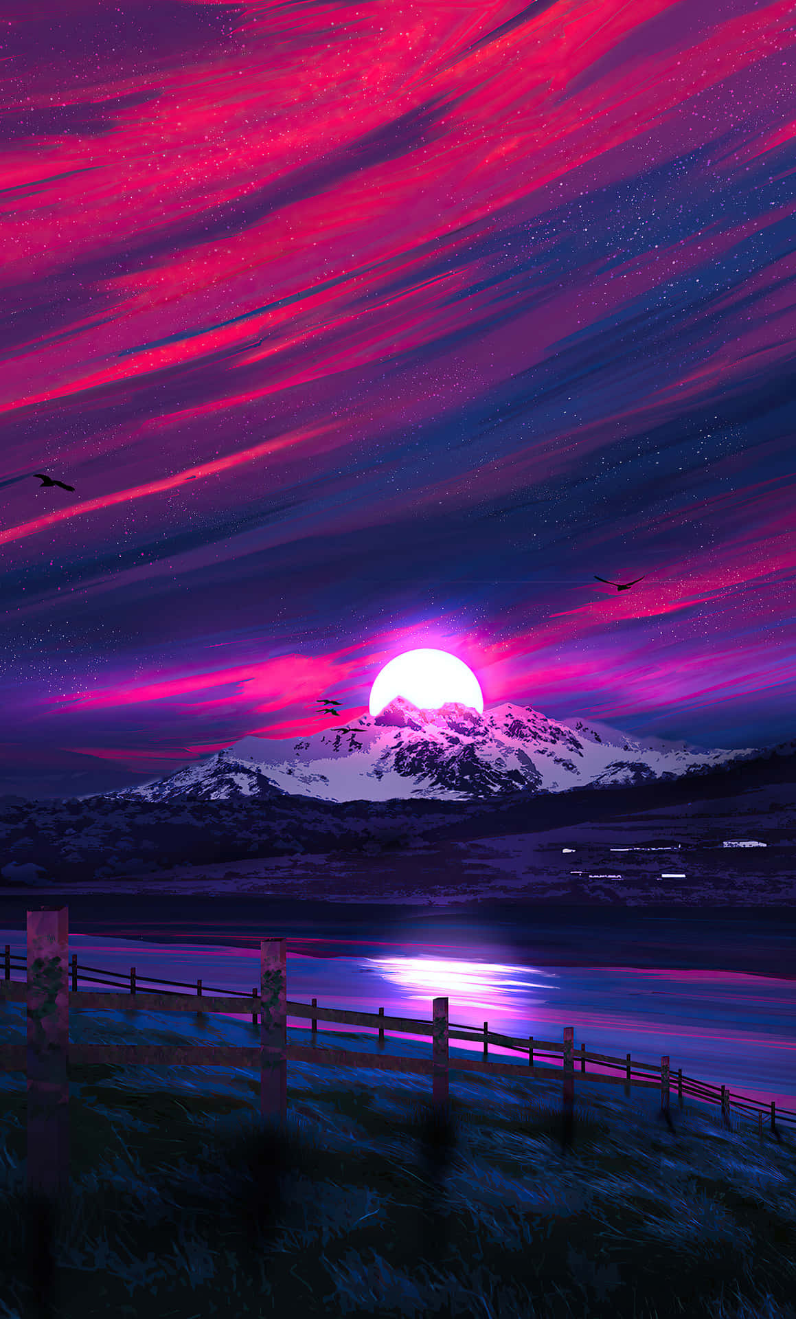Enjoy The Sunrise From Your Iphone Background