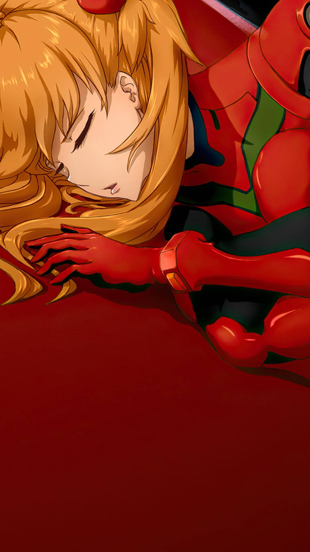 Enjoy The Superior Technology Of Evangelion Phone Background