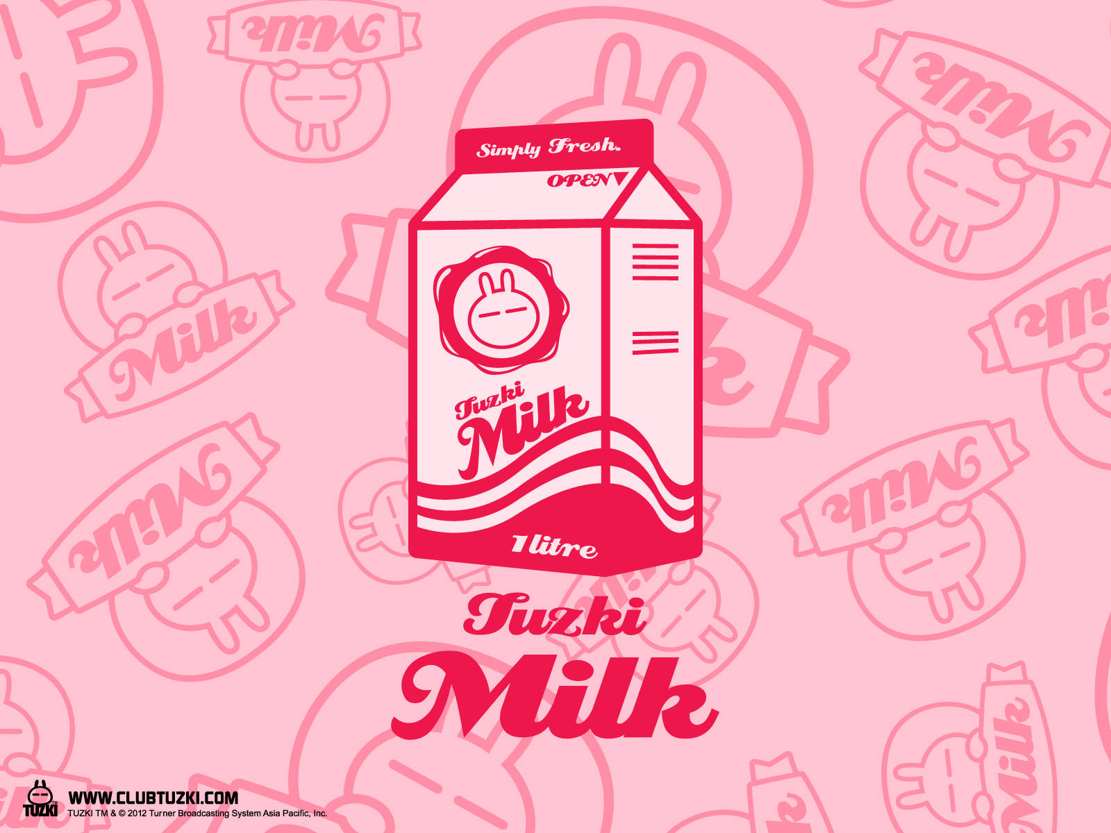 Enjoy The Sweet And Creamy Taste Of Strawberry Milk. Background