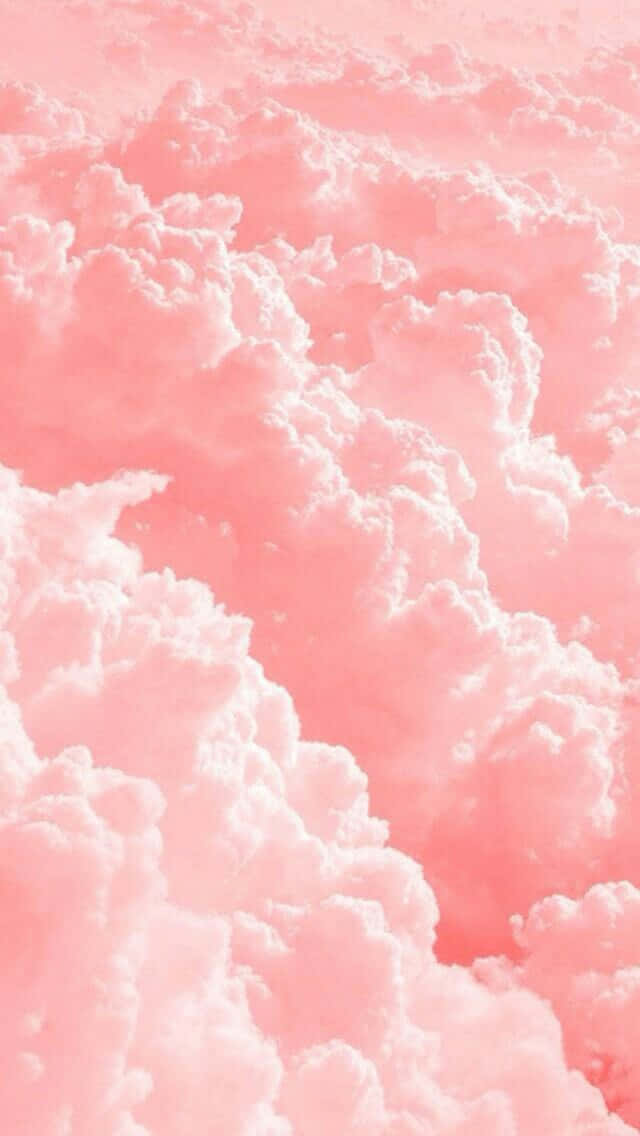 Enjoy The Sweet Treats Of Soft And Fluffy Pink Cotton Candy Background