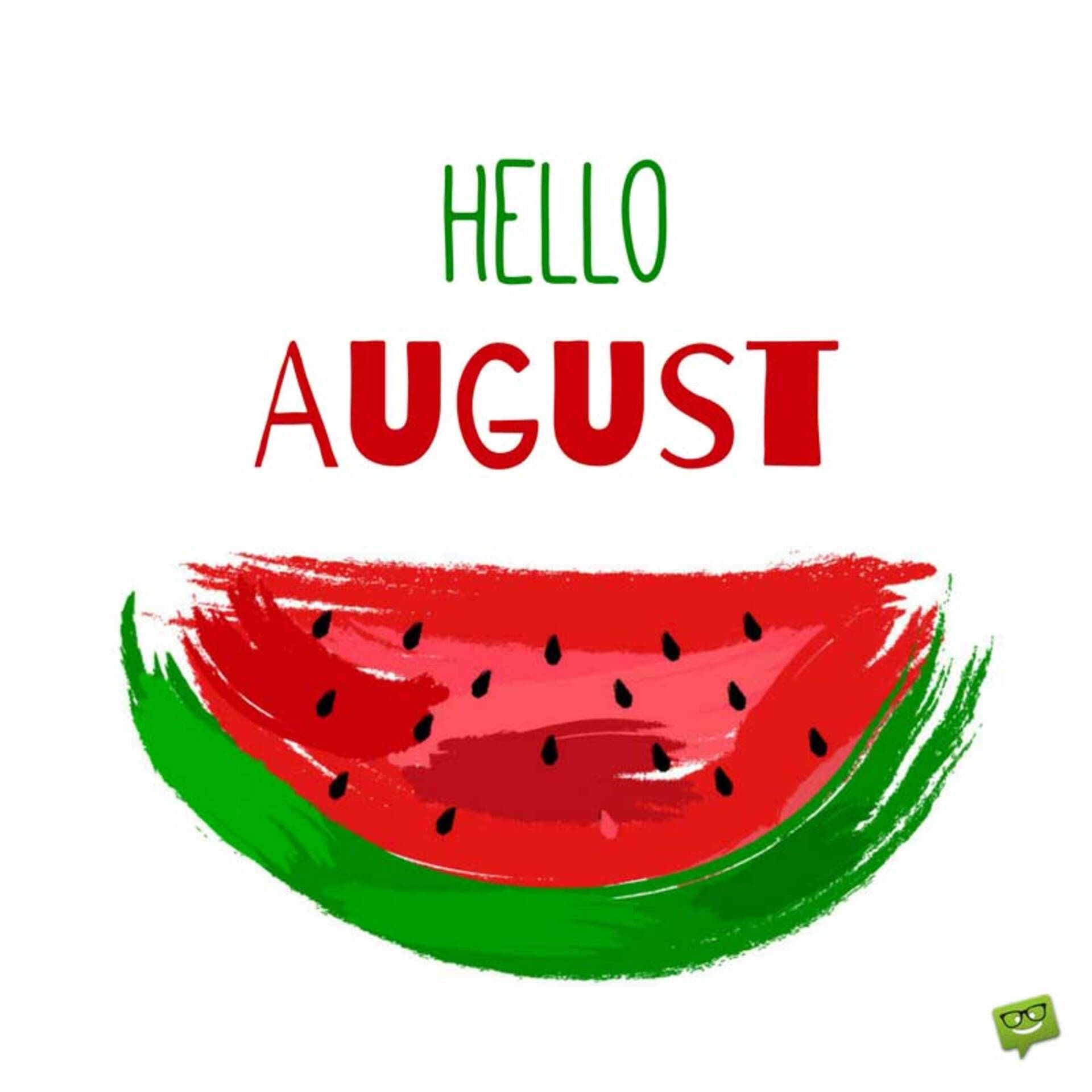 Enjoy The Sweet Watermelon Of Summer During The Month Of August Background