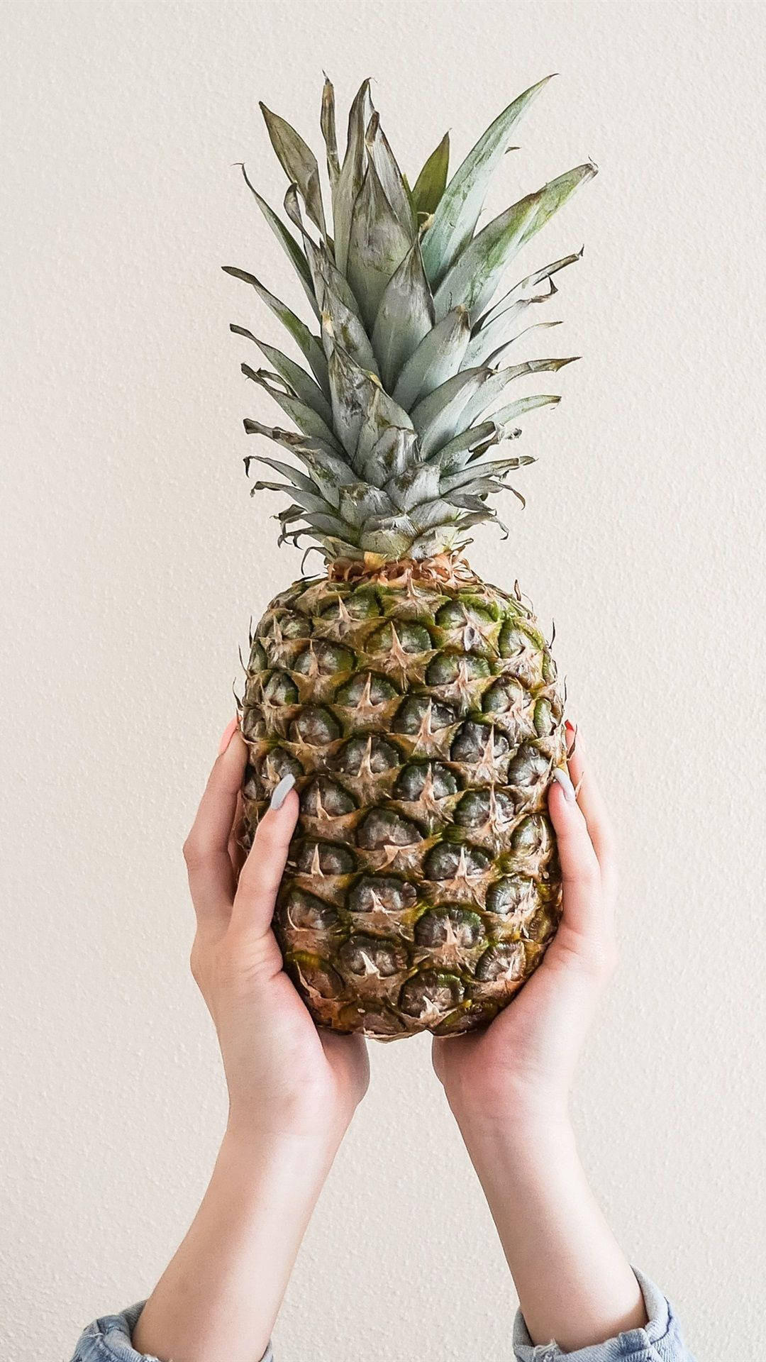 Enjoy The Sweetness Of This Cute Pineapple Phone. Background