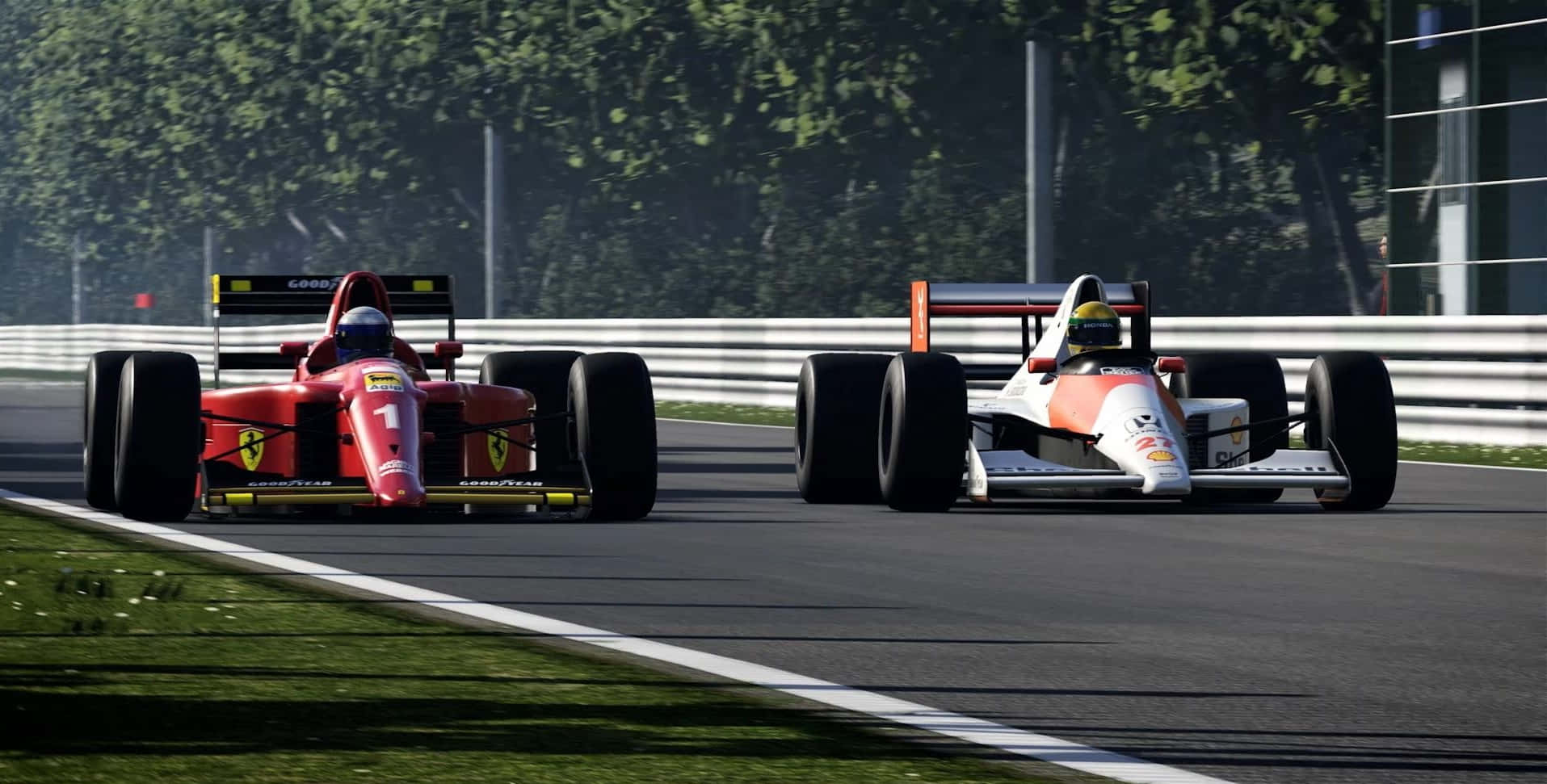 Enjoy The Thrill Of Formula 1 Racing On This Epic F1 Game Background