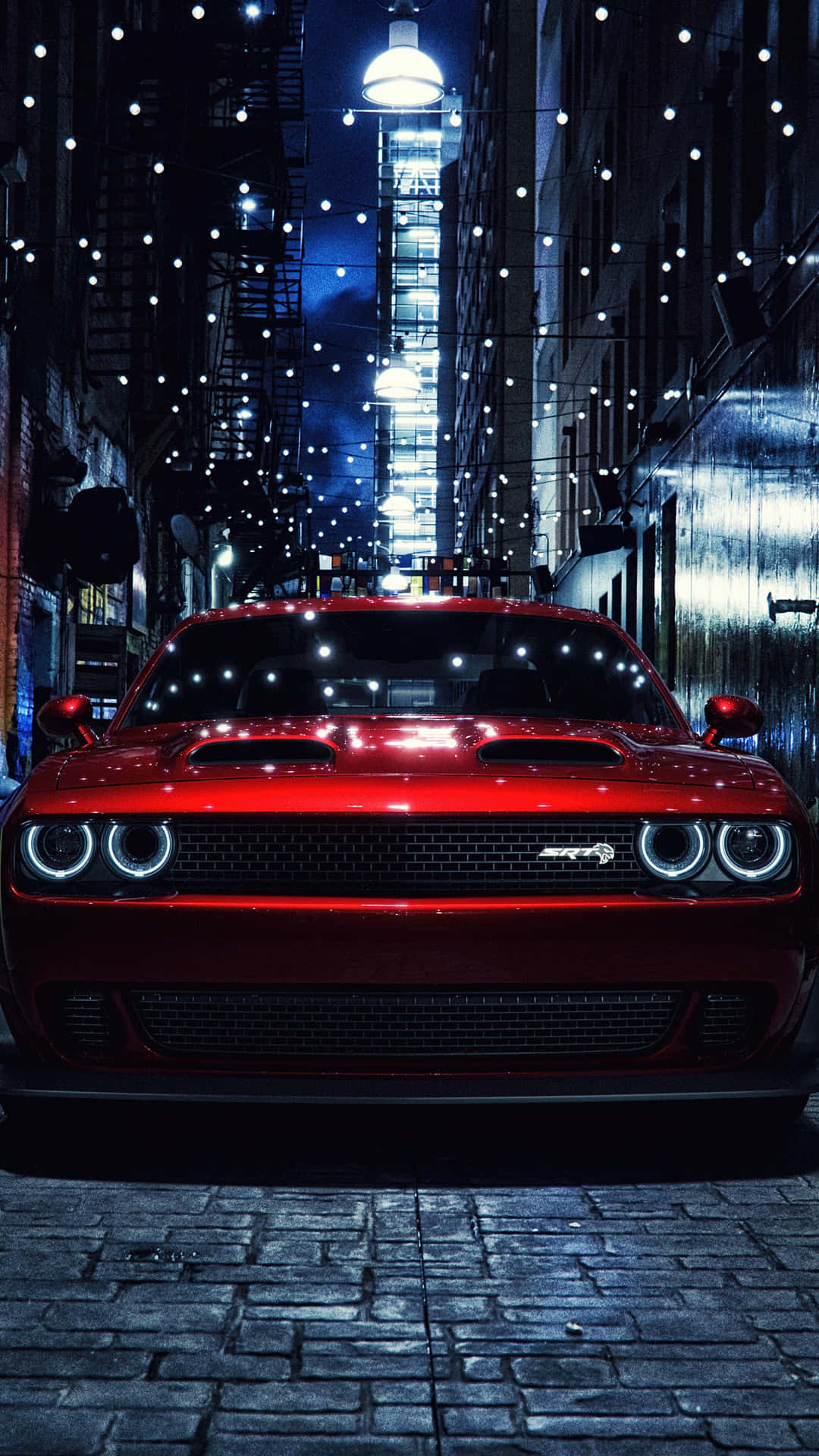 Enjoy The Thrill Of The Dodge Challenger 4k Background