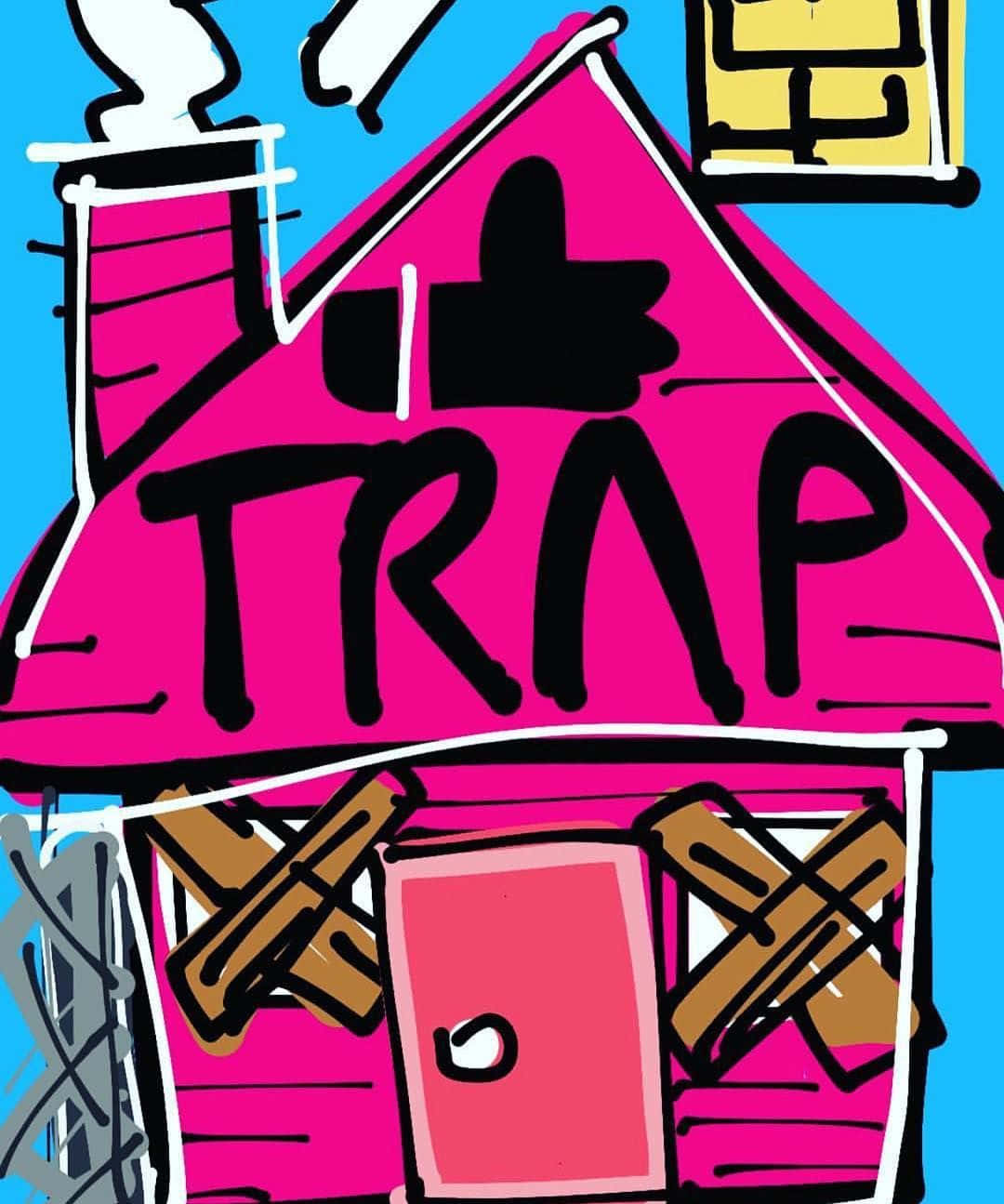 Enjoy The Thrills Of Trap House Background