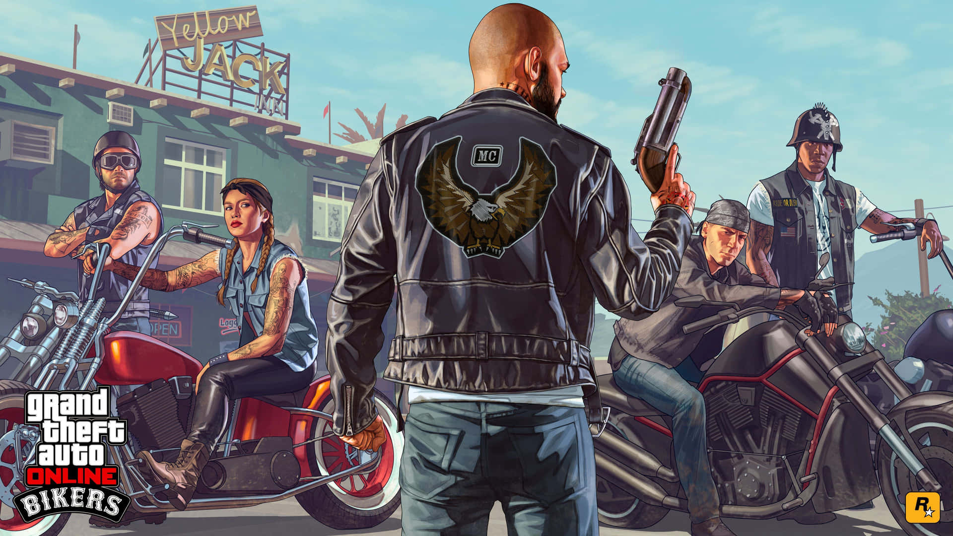 Enjoy The Ultimate Gaming Experience With Gta V 4k Background