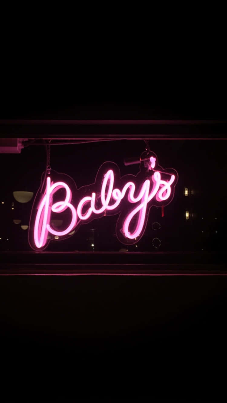 Enjoy The Vibrancy Of Neon Lights That Make A Night Come Alive Background