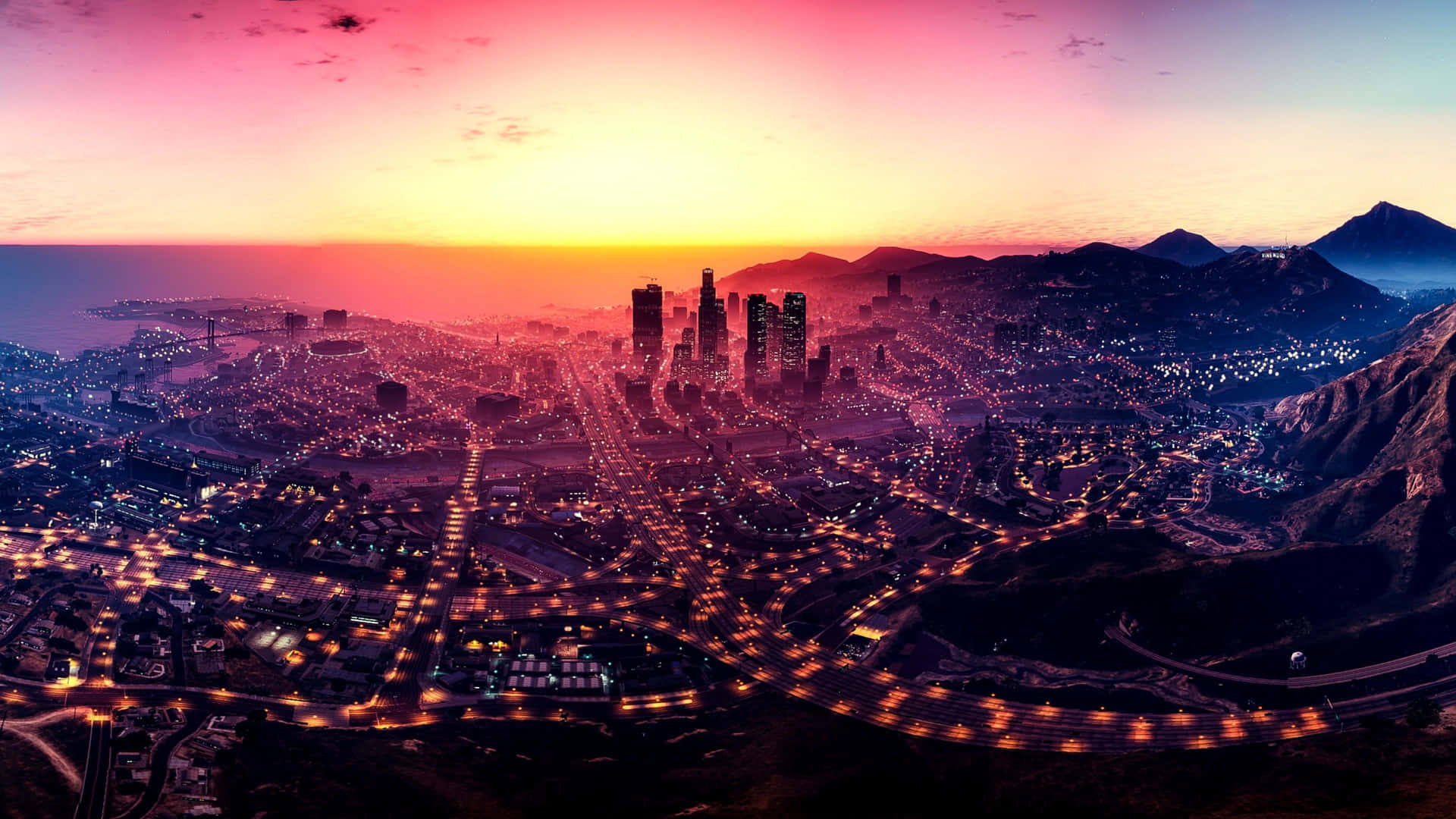 Enjoy The Vibrant Visuals Of Gta 5 In 4k! Background