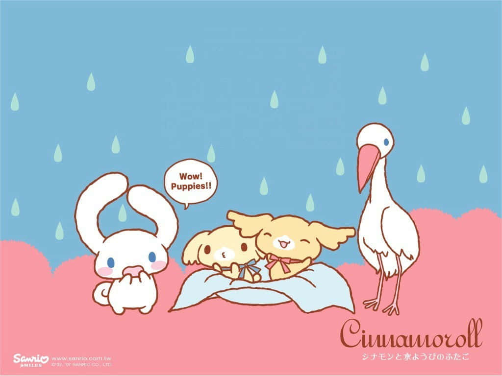 Enjoy The View Of Cinnamoroll Desktop Background