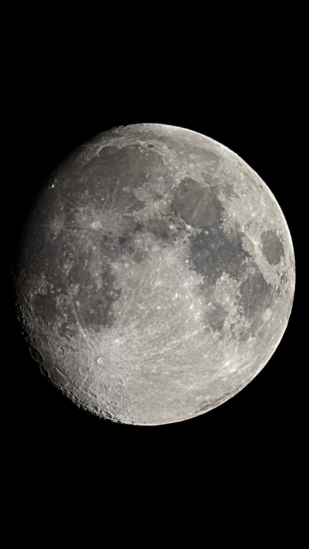 Enjoy The View Of The Moon With This Iphone Background