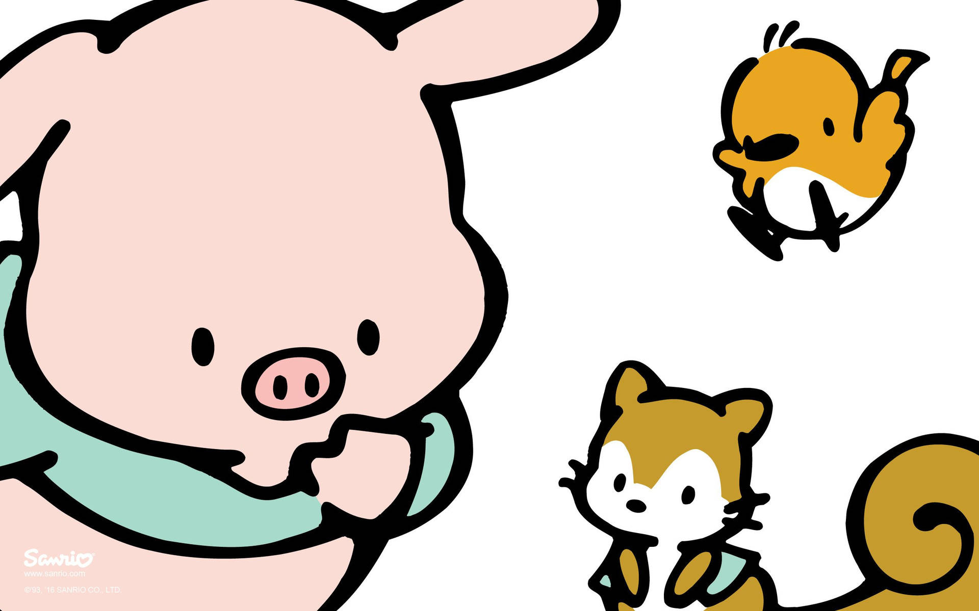 Enjoy The Wholesomeness Of Pippo From Sanrio Background